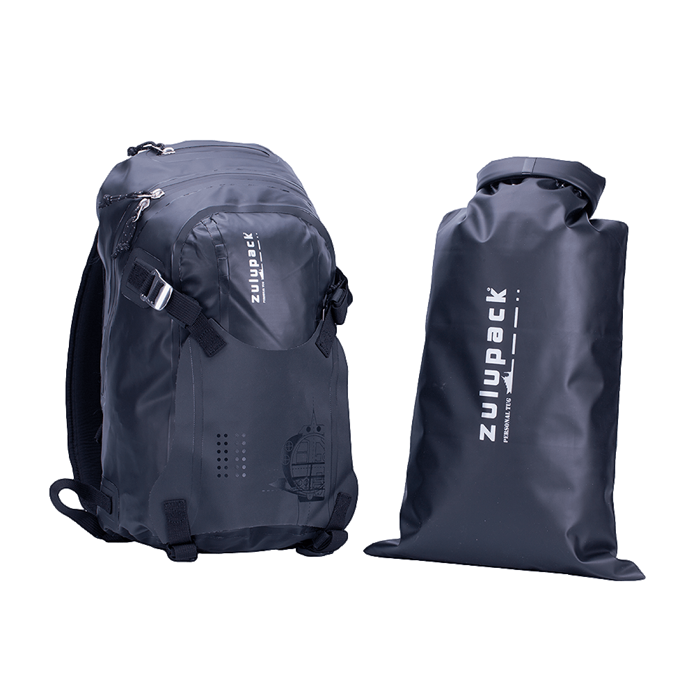 Sac à dos moto étanche 25L - Zulupack